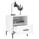 Sonata Noptiere, 2 buc., alb, 40x35x47,5 cm, lemn compozit