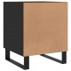 Sonata H Нощни шкафчета 2 бр черни 40x40x50 см инженерно дърво