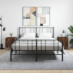 Sonata H Нощни шкафчета 2 бр опушен дъб 40x40x50 см инженерно дърво - Noptiere