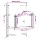 Sonata H Нощно шкафче стенно кафяв дъб 35x30x51 см инженерно дърво
