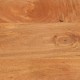 Sonata H Нощно шкафче, кафяво и черно, мангово дърво масив