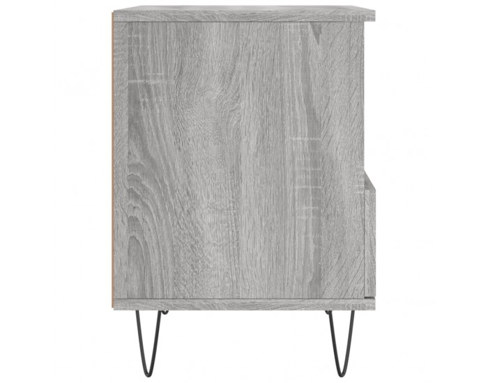 Sonata H Нощно шкафче сив сонома 40x35x50 см инженерно дърво
