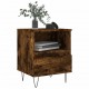 Sonata H Нощно шкафче опушен дъб 40x35x50 см инженерно дърво
