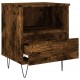 Sonata H Нощно шкафче опушен дъб 40x35x50 см инженерно дърво