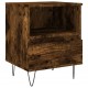 Sonata H Нощно шкафче опушен дъб 40x35x50 см инженерно дърво
