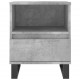 Sonata H Нощни шкафчета 2 бр бетонно сив 40x35x50 см инженерна дървесина