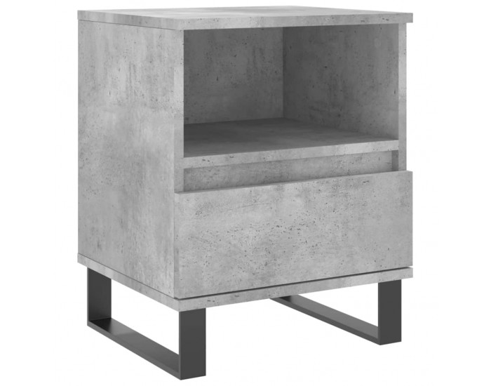 Sonata H Нощни шкафчета 2 бр бетонно сив 40x35x50 см инженерна дървесина