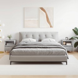 Sonata H Нощни шкафчета 2 бр бетонно сив 40x35x50 см инженерна дървесина - Noptiere