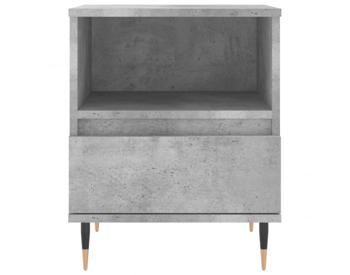 Sonata H Нощни шкафчета 2 бр бетонно сив 40x35x50 см инженерна дървесина