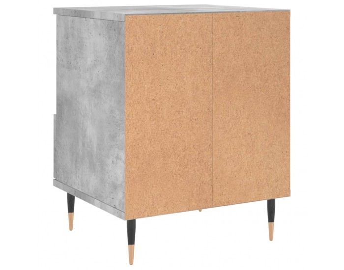Sonata H Нощни шкафчета 2 бр бетонно сив 40x35x50 см инженерна дървесина