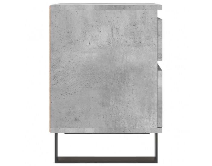 Sonata H Нощни шкафчета 2 бр бетонно сив 40x35x50 см инженерна дървесина