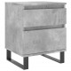 Sonata H Нощни шкафчета 2 бр бетонно сив 40x35x50 см инженерна дървесина