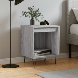 Sonata H Нощно шкафче сив сонома 40x35x50 см инженерно дърво - Noptiere