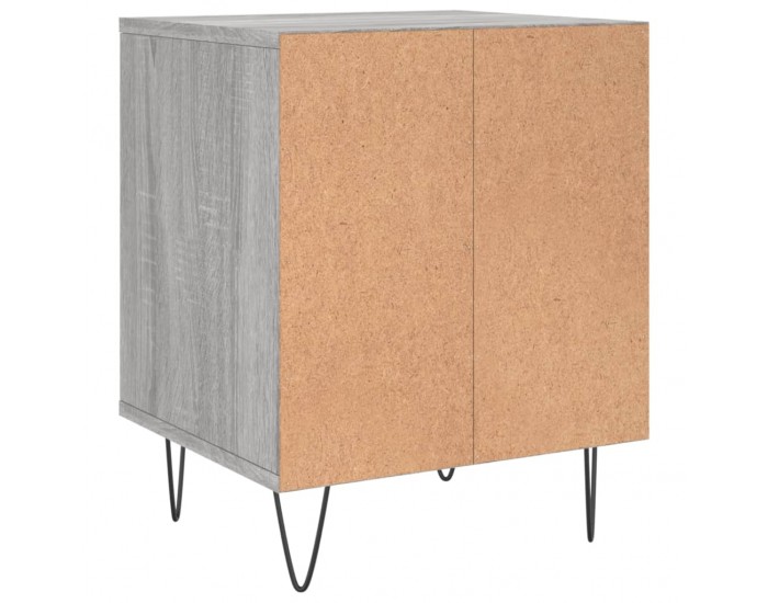 Sonata H Нощно шкафче сив сонома 40x35x50 см инженерно дърво