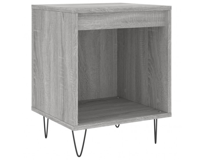 Sonata H Нощно шкафче сив сонома 40x35x50 см инженерно дърво