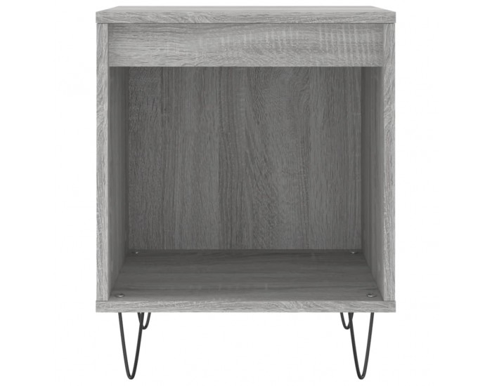 Sonata H Нощно шкафче сив сонома 40x35x50 см инженерно дърво