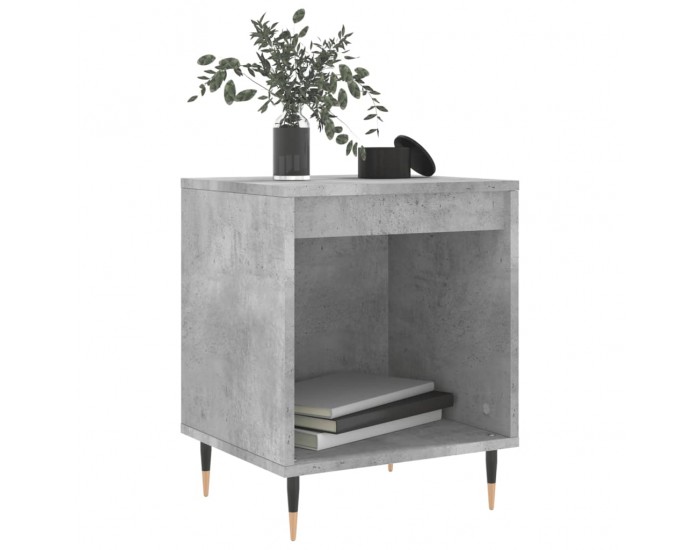 Sonata H Нощни шкафчета 2 бр бетонно сив 40x35x50 см инженерна дървесина