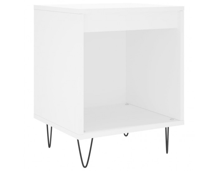 Sonata H Нощно шкафче, бяло, 40x35x50 см, инженерно дърво