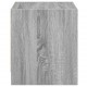 Sonata H Нощни шкафчета със стъклени врати 2 бр сив сонома 35x37x42 см
