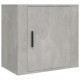 Sonata H Нощни шкафчета за стенен монтаж 2 бр бетонно сиви 50x30x47 см