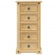 Sonata H Нощно шкафче Corona, 53x39x103 см, бор масив