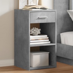 Sonata H Нощни шкафчета 2 бр бетонно сиво 35x34x65 см инженерно дърво - Noptiere