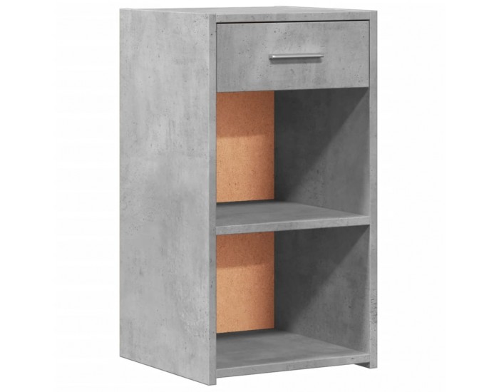 Sonata H Нощни шкафчета 2 бр бетонно сиво 35x34x65 см инженерно дърво