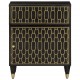 Sonata H Нощно шкафче 50x33x60 см мангово дърво масив