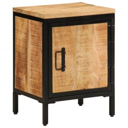 Sonata H Нощно шкафче 40x30x52,5 см грубо мангово дърво масив - Noptiere