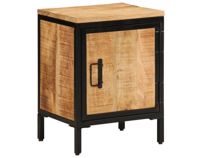 Sonata H Нощно шкафче 40x30x52,5 см грубо мангово дърво масив