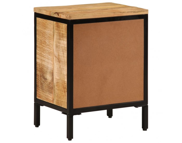 Sonata H Нощно шкафче 40x30x52,5 см грубо мангово дърво масив