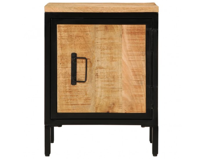 Sonata H Нощно шкафче 40x30x52,5 см грубо мангово дърво масив