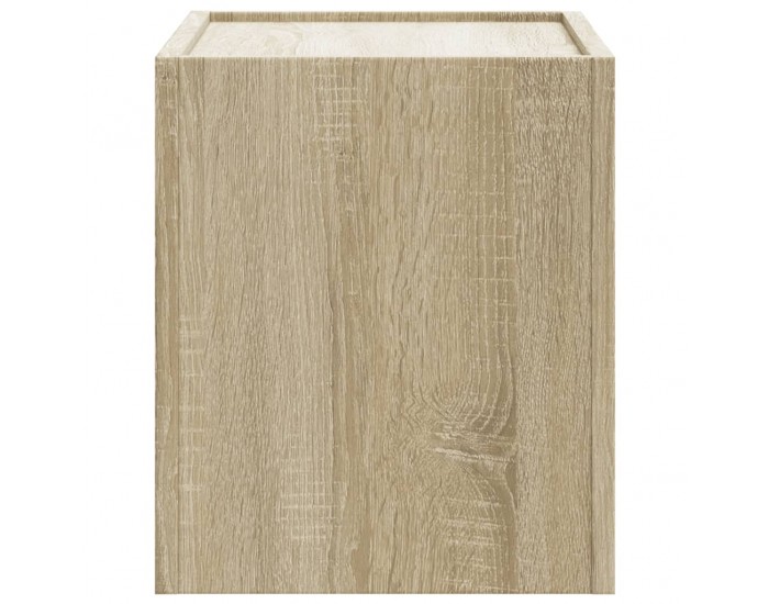 Sonata H Нощни шкафчета за стенен монтаж, 2 бр, сонома дъб, 45x30x35 см