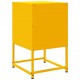 Sonata H Нощни шкафчета 2 бр горчица жълто 36x39x60,5 см стомана