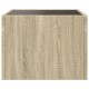 Sonata H Нощна масичка с Infinity LED сонома дъб 40x40x30 см
