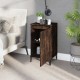 Sonata H Нощни шкафчета 2 бр опушен дъб 40x35x70 см инженерно дърво