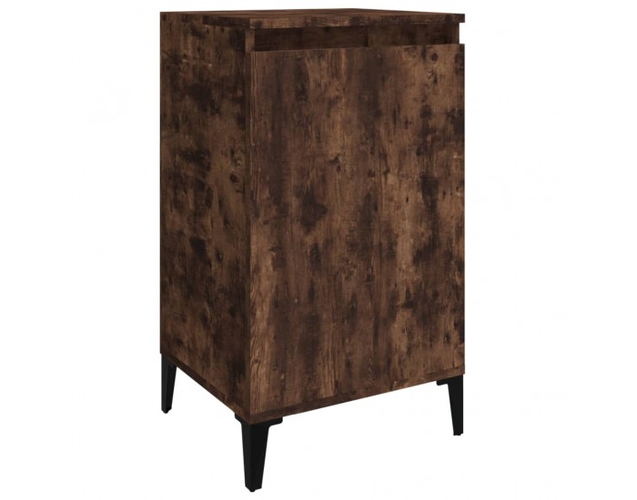 Sonata H Нощни шкафчета 2 бр опушен дъб 40x35x70 см инженерно дърво
