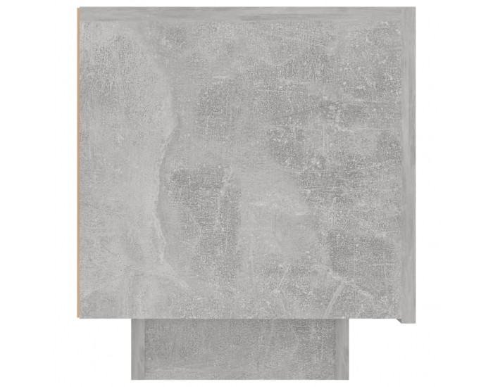 Sonata H Нощно шкафче, бетонно сиво, 100x35x40 см, инженерно дърво