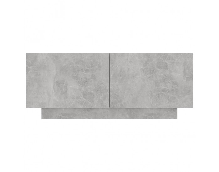Sonata H Нощно шкафче, бетонно сиво, 100x35x40 см, инженерно дърво