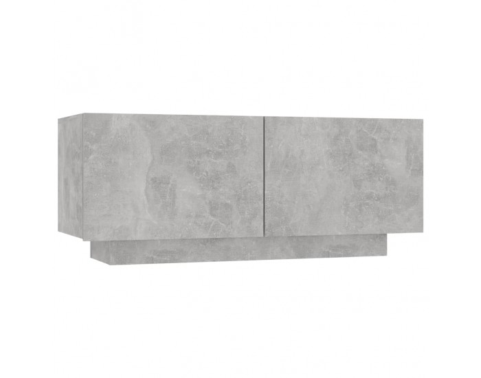 Sonata H Нощно шкафче, бетонно сиво, 100x35x40 см, инженерно дърво