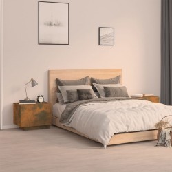 Sonata H Нощно шкафче, опушен дъб, 100x35x40 см, инженерно дърво - Noptiere