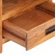 Sonata H Нощно шкафче 40x30x60 см масивно акациево дърво с покритие мед