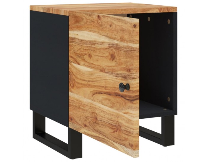 Sonata H Нощно шкафче 40x33x46 см масивна акация