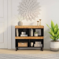 Sonata H Страничен шкаф 85x33x75 см манго масивно дърво - Noptiere