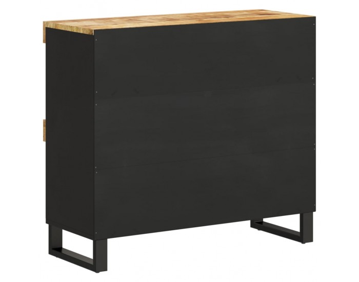 Sonata H Страничен шкаф 85x33x75 см манго масивно дърво