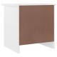Sonata H Нощно шкафче бяло ALTA 41x35x41 см бор масив