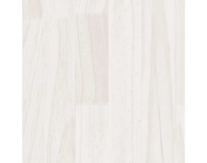 Sonata H Нощни шкафчета, 2 бр, бели, 40x29,5x64 см, борово дърво масив