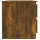 Sonata H Нощни шкафчета 2 бр опушен дъб 50x39x43,5 см инженерно дърво