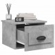 Sonata H Нощни шкафчета за стенен монтаж 2 бр бетонно сиви 41,5x36x28см