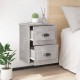 Sonata H Нощни шкафчета за стенен монтаж 2 бр бетонно сиви 41,5x36x53 см